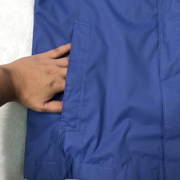 The North Face Girls Windbreaker Hoodie Jacket Purple Size Large (14-16) Outdoor - Picture 3 of 14